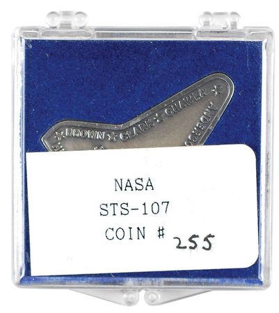Lot #341 Columbia STS-107 Robbins Medal - Image 5