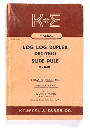 Lot #181 Michael Collins?s Slide Rule - Image 3