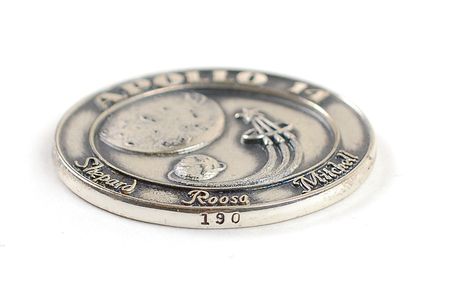 Lot #245 Dave Scott?s Apollo 14 Robbins Medal - Image 3