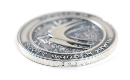 Lot #269 Dave Scott?s Apollo 15 ?Spanish Silver? Robbins Medal - Image 3