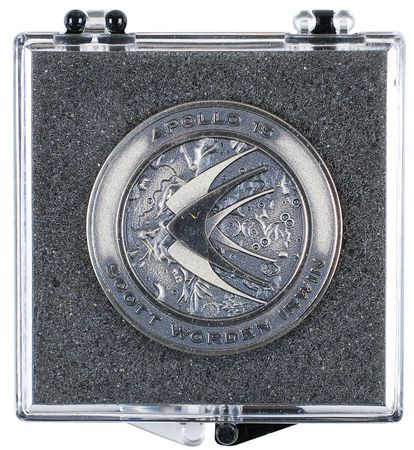 Lot #269 Dave Scott?s Apollo 15 ?Spanish Silver? Robbins Medal - Image 4