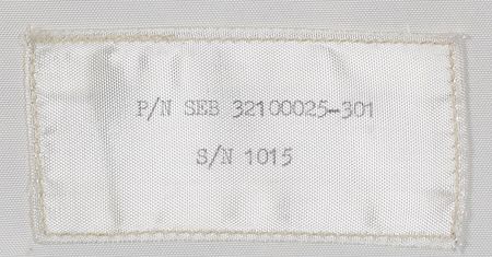 Lot #193 Richard Gordon?s Apollo 12 Flown Beta Cloth Data Card Bag - Image 2