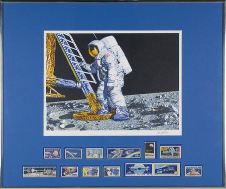Lot #362 Paul Calle Signed Lithograph - Image 1