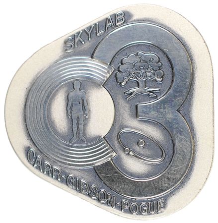 Lot #309 Skylab 4 Flown Robbins Medal - Image 1