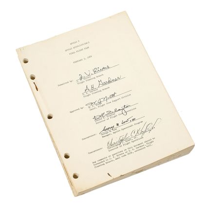 Lot #143 Apollo 9 Flight Plan - Image 2