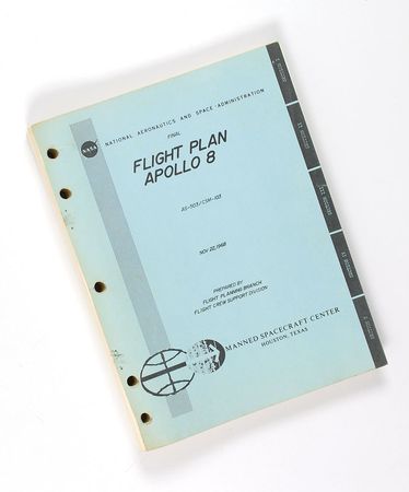 Lot #124 Apollo 8 Flight Plan - Image 2