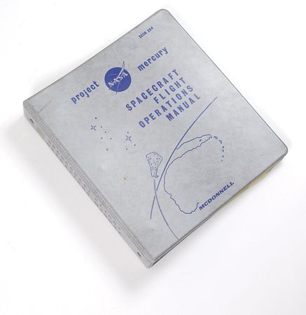 Lot #52 Gene Kranz’s MA-9 Operations Manual - Image 13