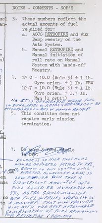 Lot #52 Gene Kranz’s MA-9 Operations Manual - Image 4