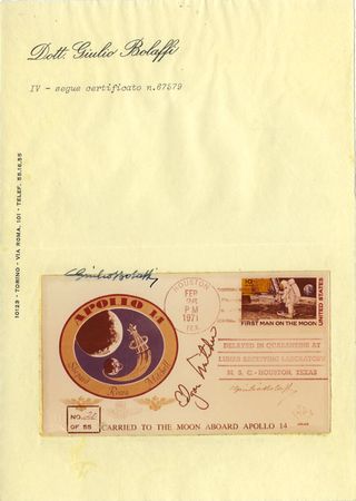 Lot #243  Apollo 14 Flown Cover - Image 6