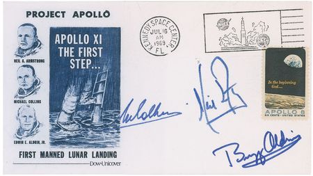 Lot #154 Apollo 11 ?Type 2? Insurance Cover - Image 1