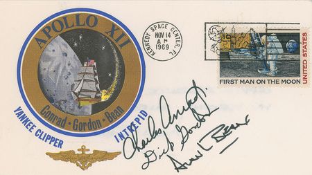 Lot #199 Apollo 12 ?Type 1? Insurance Cover - Image 1