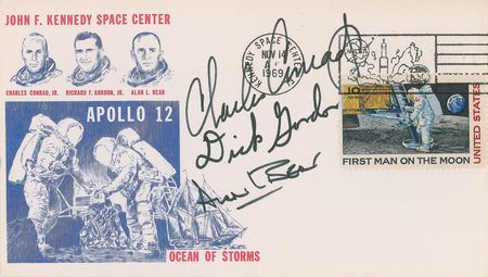 Lot #200 Apollo 12 ?Type 4? Insurance Cover - Image 1
