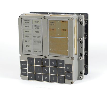 Lot #74  Apollo CM DSKY