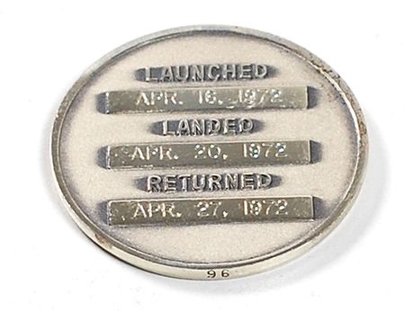Lot #277 John Young?s Apollo 16 Flown Robbins Medal - Image 3