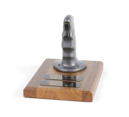 Lot #164 Michael Collins Signed Apollo CM Hand Control Model - Image 2
