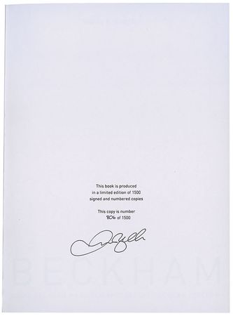 Lot #949 David Beckham - Image 1