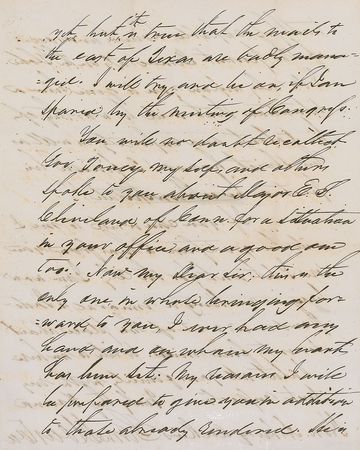 Lot #144 Texas: Sam Houston: “When I left Washington the political sky was so bright that no one could think of clouds” - Image 3