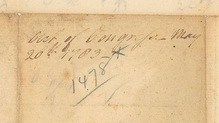Lot #136 Congressional Articles 1783: Alexander Hamilton’s motion to include reparations for illegally freed slaves in the Treaty of Paris - Image 4