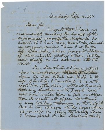 Lot #340 Jared Sparks - Image 1