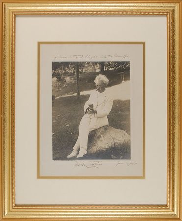 Lot #589 Samuel L. Clemens: ?I Always Had a Fondness for Kittens? - Image 1