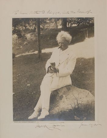 Lot #589 Samuel L. Clemens: ?I Always Had a Fondness for Kittens? - Image 2