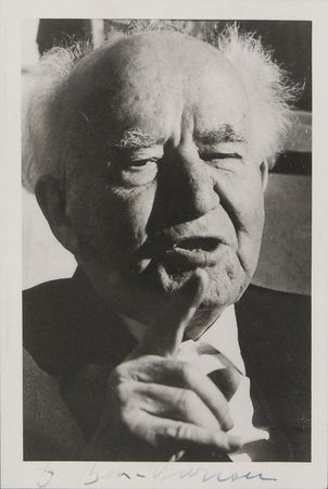 Lot #270 David Ben-Gurion Signed Photograph - Image 2