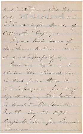 Lot #383 William T. Sherman Handwritten Letter Signed - Image 2