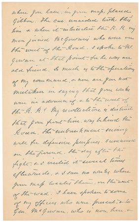 Lot #366 Wade Hampton: “Here we were sharply engaged for some hours before Hill made his attack” - Image 3