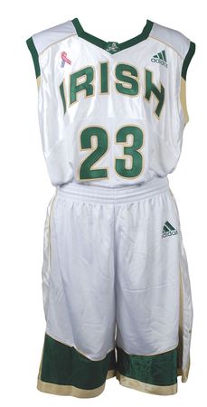 Lot #830 LeBron James: Highly desirable LeBron James game-used high school uniform - Image 1