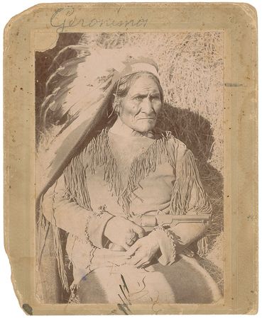 Lot #155 Geronimo Photograph - Image 1
