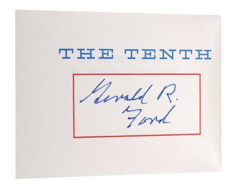 Lot #108 Gerald Ford Book - Image 1
