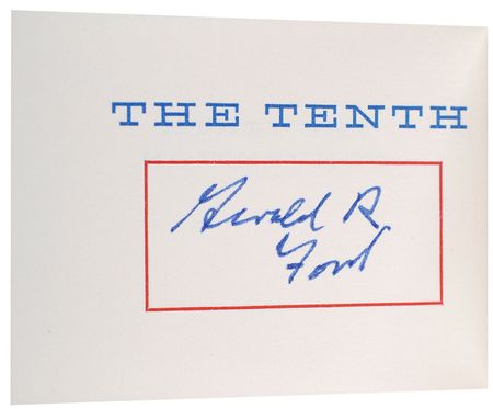 Lot #108 Gerald Ford Book - Image 3