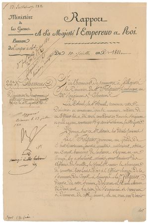 Lot #234 Napoleon Signed Document - Image 1