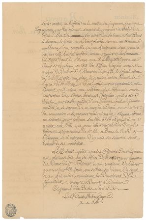 Lot #234 Napoleon Signed Document - Image 2