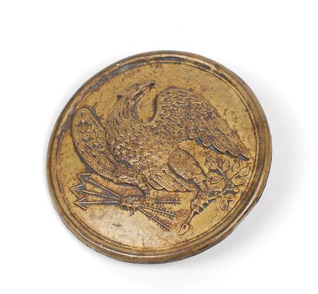 Lot #357 Civil War Union Cartridge Box Plate - Image 1