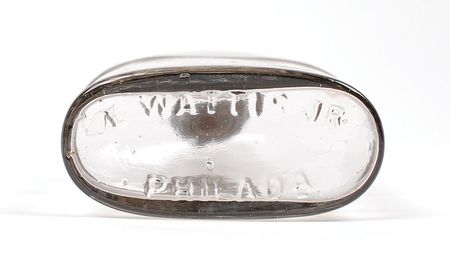 Lot #358 Civil War Whiskey Flask Flask - Image 3