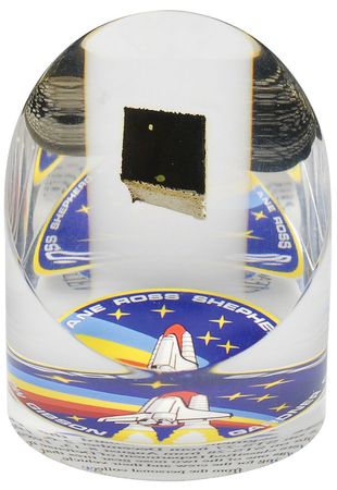 Lot #471  STS-27/28 Flown Tire Segment - Image 1