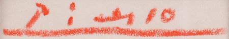 Lot #538 Pablo Picasso Signature - Image 2