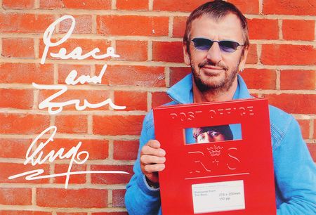 Lot #732 Beatles: Ringo Starr: Fabulous twice-signed deluxe edition of Postcards from the Boys - Image 3