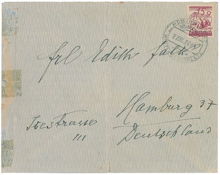 Lot #198 Sigmund Freud Envelope - Image 1