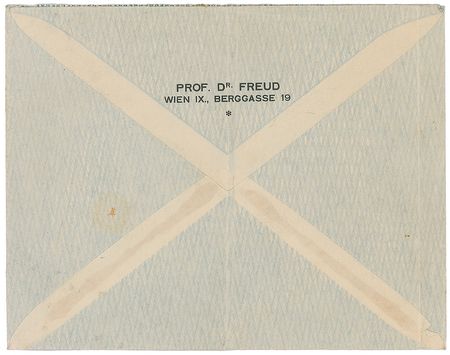 Lot #198 Sigmund Freud Envelope - Image 2