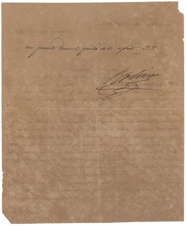 Lot #214 Simon Bolivar: Rare letter from the dissolution of Bolivar?s empire: ?I am preparing to go up North to see what can be done for our mother country which each day suffers more and more? - Image 2