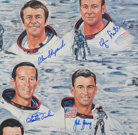 Lot #459 Moonwalkers: Fantastic Ron Lewis limited edition ‘Moonwalkers’ - Image 2