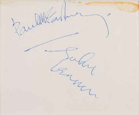 Lot #727 Beatles: Lennon and McCartney: Late 1963 promo of the Beatles frontmen - Image 2