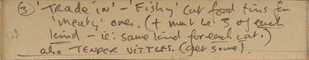 Lot #729 Beatles: John Lennon Handwritten Note - Image 2