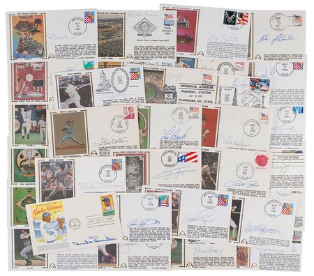 Lot #940 Baseball Commemorative Covers - Image 1