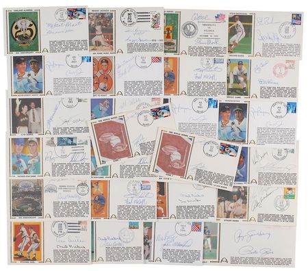 Lot #941 Baseball Commemorative Covers - Image 1
