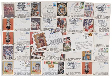 Lot #958 Football Commemorative Covers - Image 2