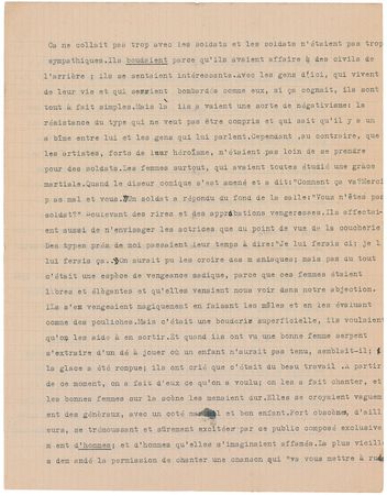 Lot #625 Jean-Paul Sartre: “The Actress as a symbolic representative of the eternal feminine” - Image 3