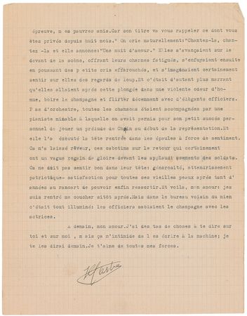 Lot #625 Jean-Paul Sartre: “The Actress as a symbolic representative of the eternal feminine” - Image 5